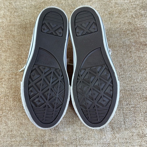 Converse Chuck Taylor All Star Pink Glitter Sneakers Girls Junior 2 - Picture 10 of 13